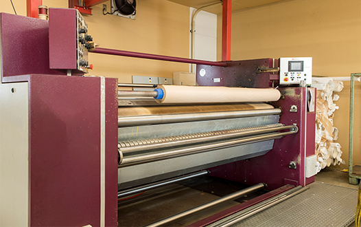 昇華転写プリントの転写のイメージ